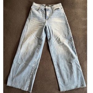 BANANA REPUBLIC HIGH RISE WIDE LEG JEAN